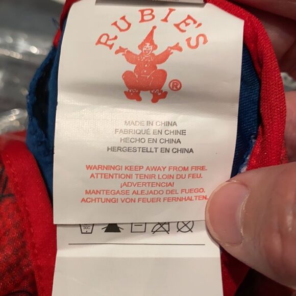 Kids Spider-Man Halloween Costume Size L NEW - Picture 8 of 9